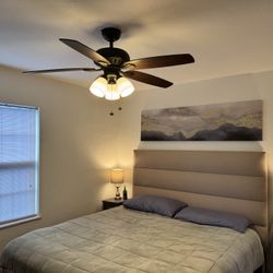 Master Bedroom Set. Bed Frame, Dresser And Side Tables 