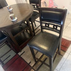 High Top Table And Chairs