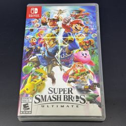 Super Smash Bros Ultimate For Nintendo Switch