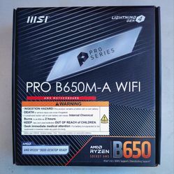 MSI PRO B650M-A WIFI AMD 