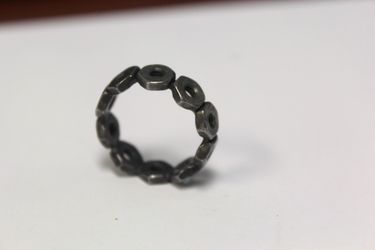 Unique HEX NUTS Ring