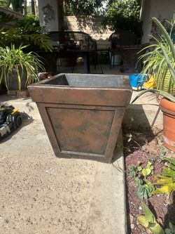 Large Square Outdoor Planter Pot