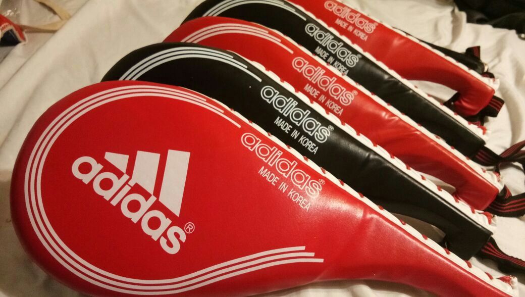MMA Adidas Kicking/Striking Double Paddle Targets