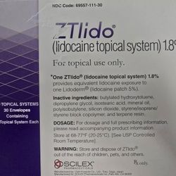 Lidocaine Patches 3 Boxes $5