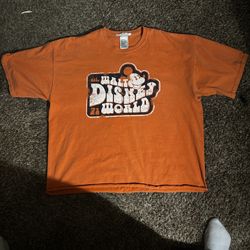 Orange Disney T Shirt 