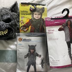 Family Wolf Costume 