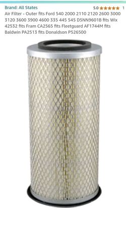 Tractor  Ford OEM Number(s) D5NN9601BAir Filter - Outer fits Ford (contact info removed) 2110
