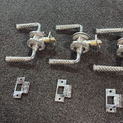 Baldwin Solid Brass Chrome Door Knobs