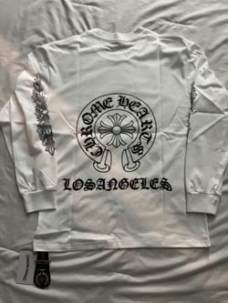 Chrome Hearts White Long Sleeve Tee Shirt