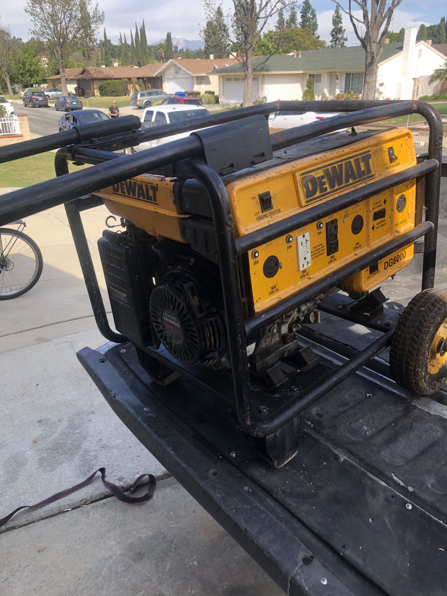 Ready to work Dewalt Model DG6000 Commercial Generator