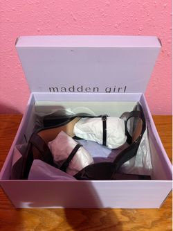 Madden girl black heels