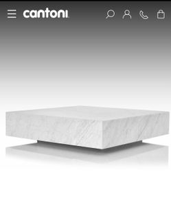 Cantoni Monolith Square Cocktail Table