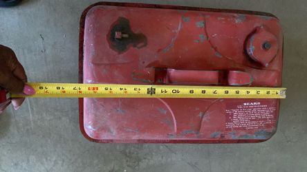 Vintage Sears Metal Gas Can