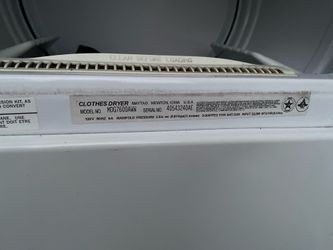 Maytag Atlantis Gas Dryer (Natural Gas) – Model MDG7600AWW – Works Great