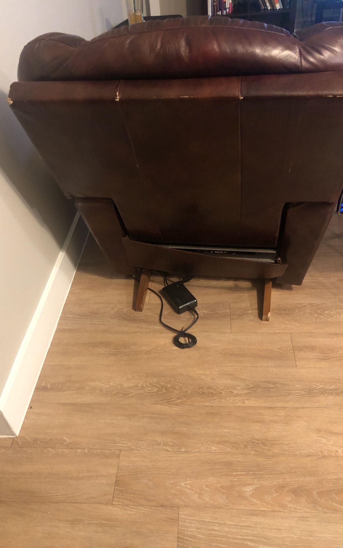 Leather Lazy Boy Power Recliner for Sale in Frederick, MD OfferUp