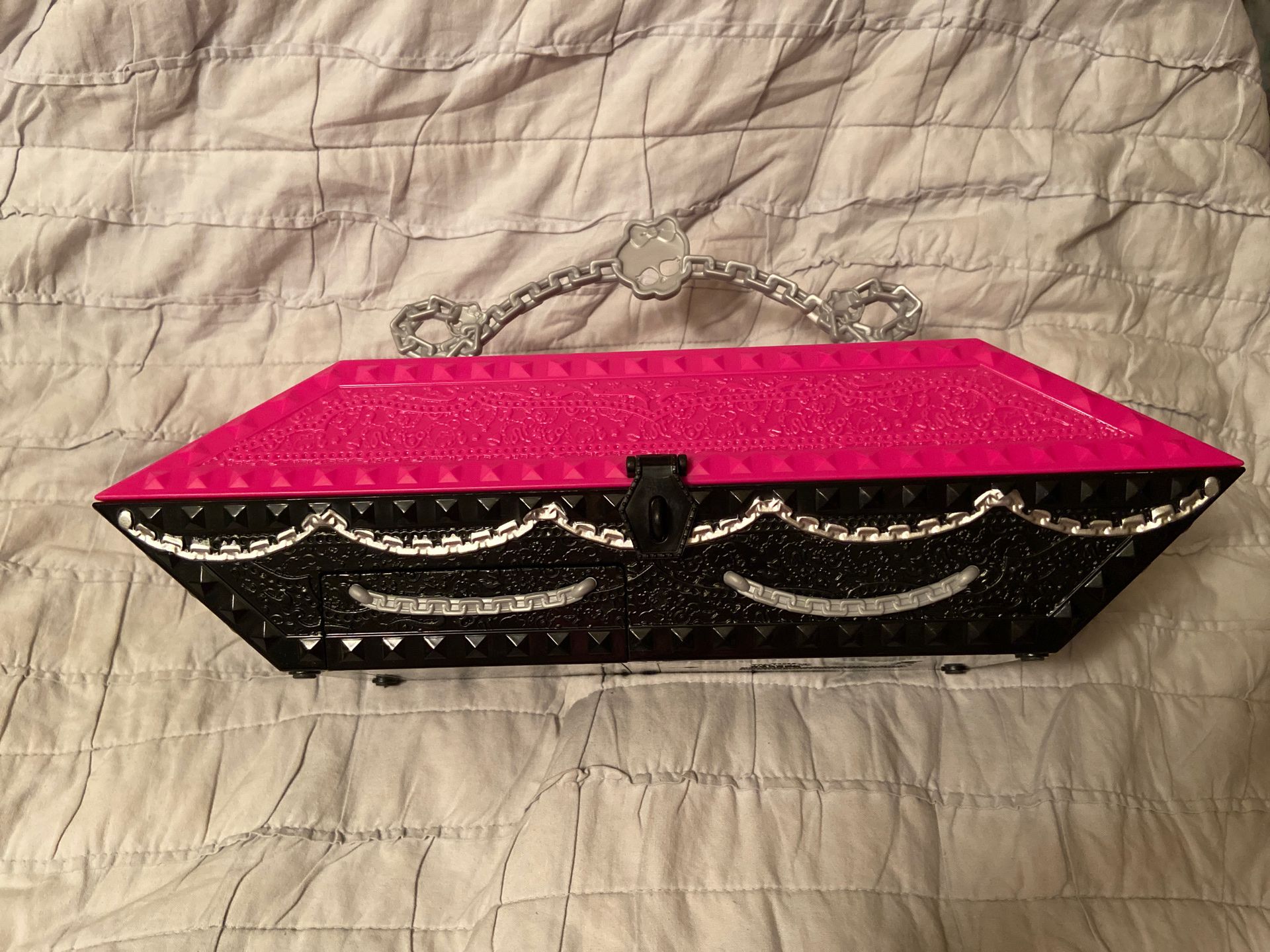 2011 Mattel Monster High Design Lab Coffin Carrying Case Only