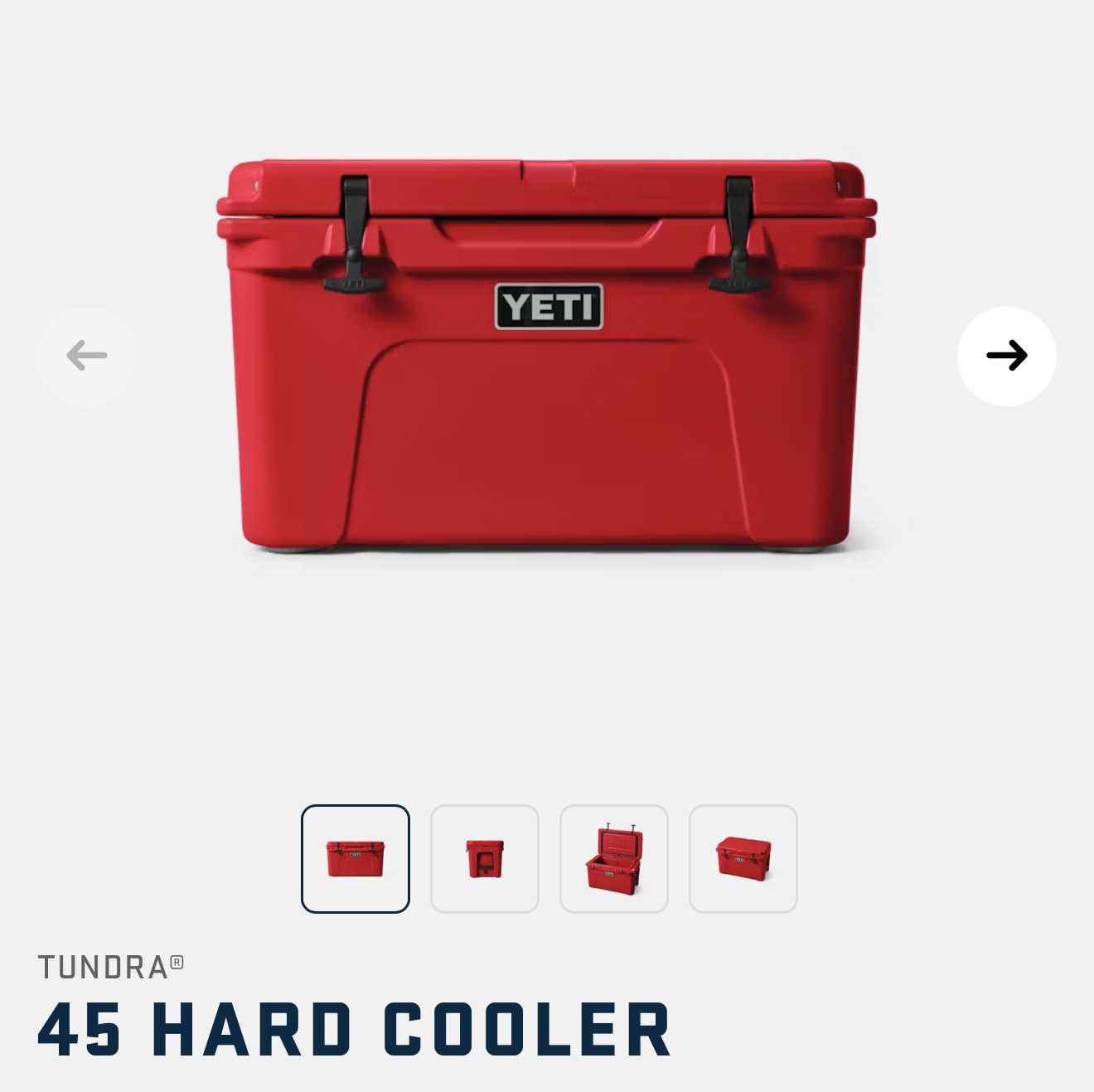 Yeti Cooler