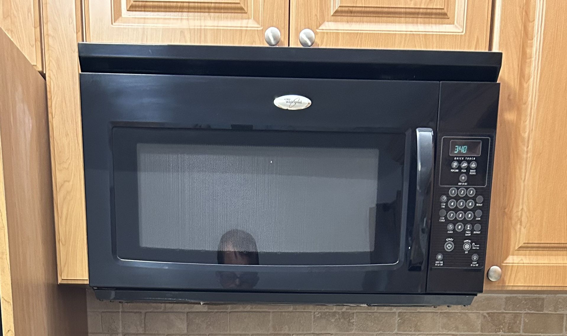 Counter Mount Microwave 