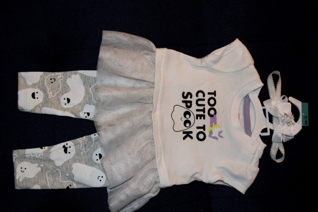 Baby Halloween outfit 0-3 months