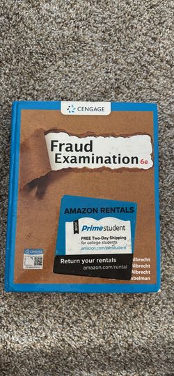 Fraud Examination 6e