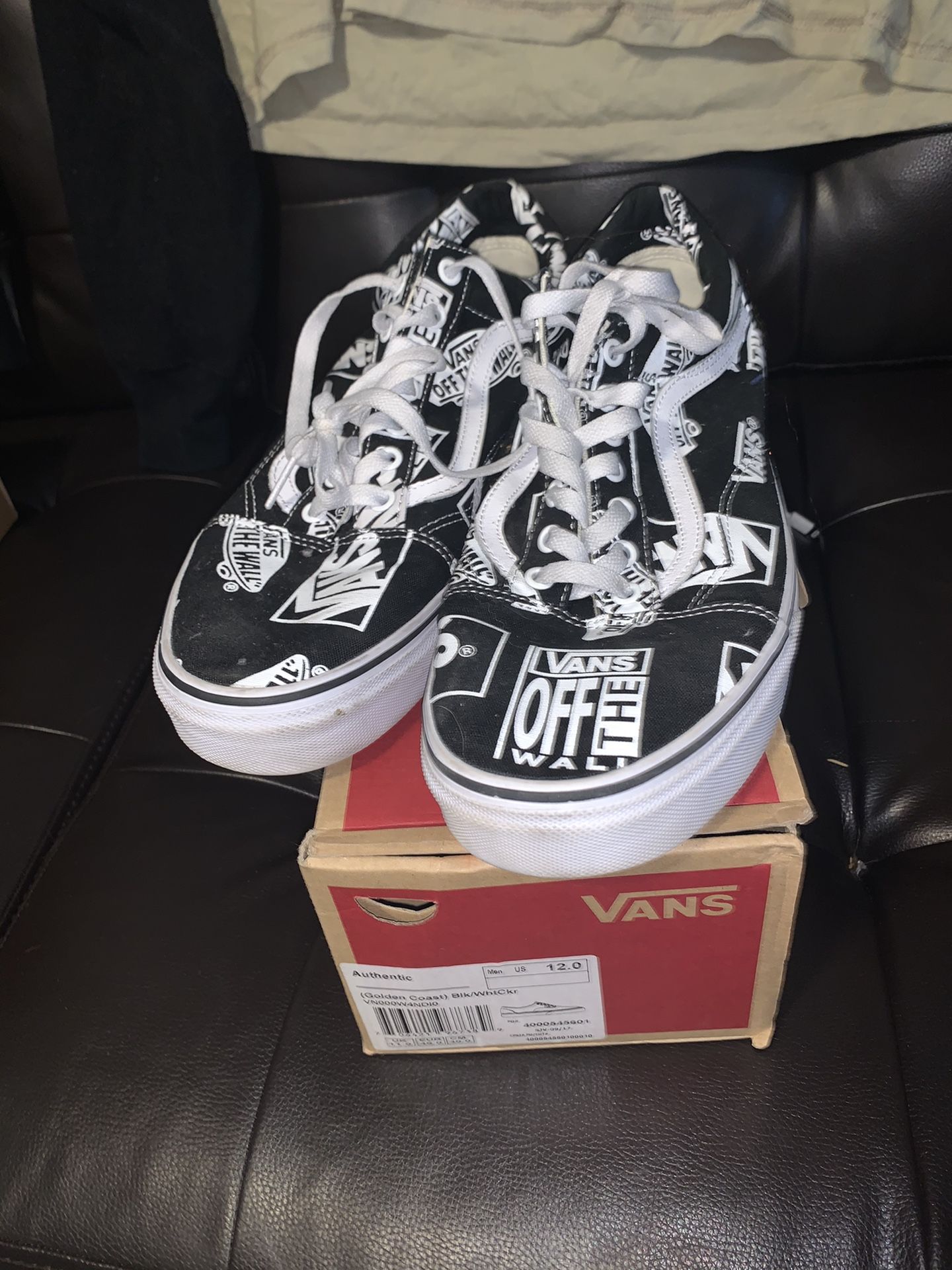 Vans size 12