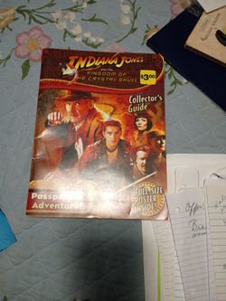 Indiana Jones Kingdom Of The Crystal Skull Book New Indiana jones Book New 10.00 
