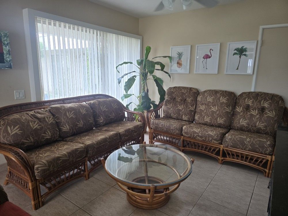 Rattan Couches