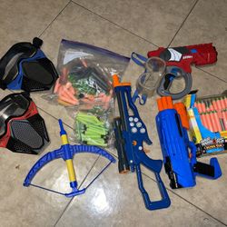 Nerf Gun Set….