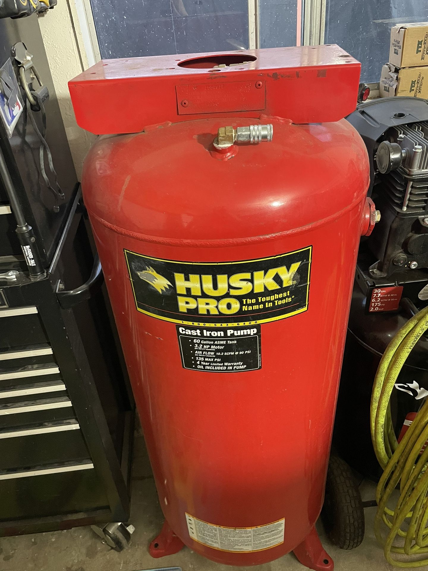 Husky Air Compressor Tank.