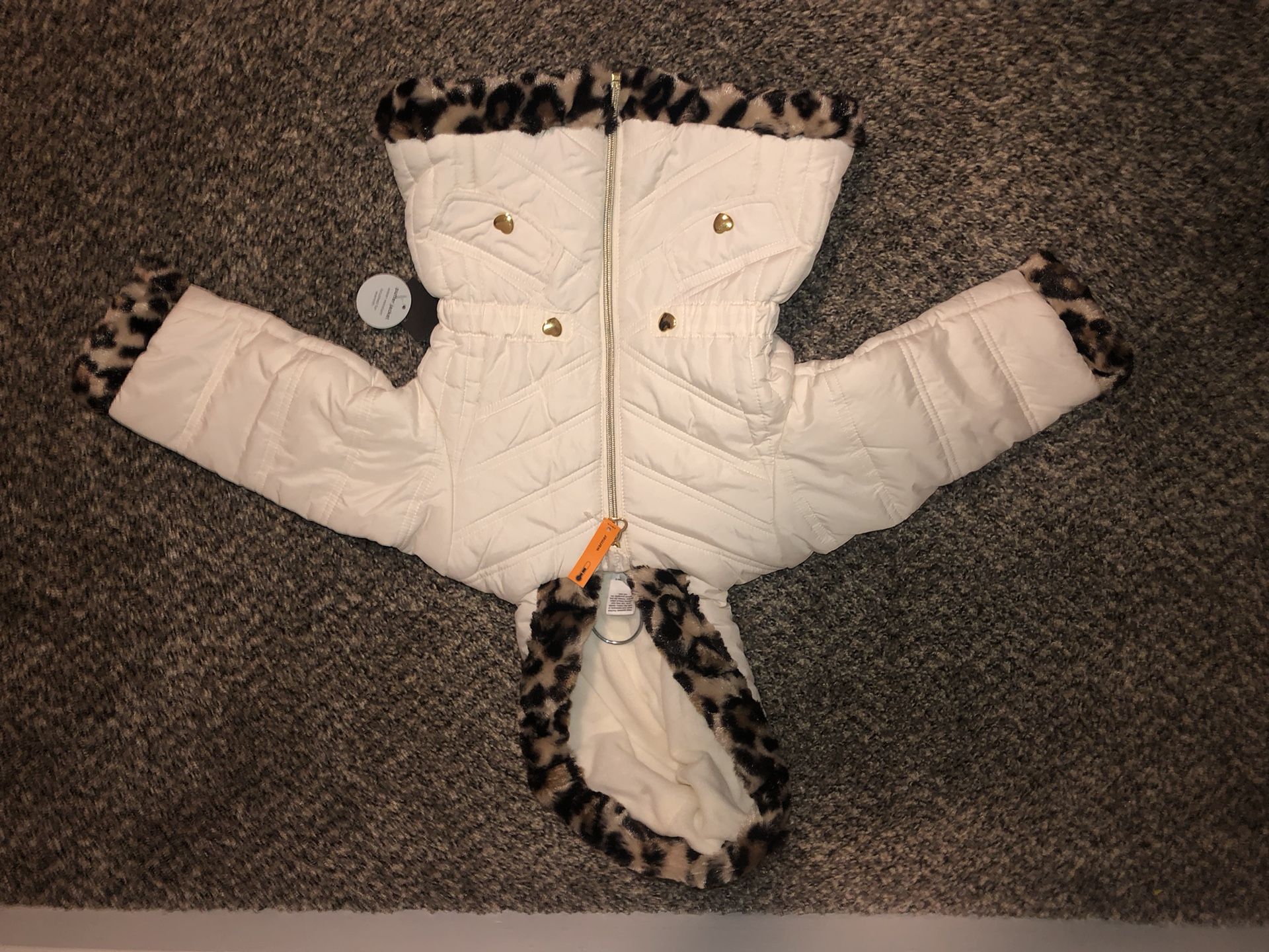 Winter Puff Jacket Girls Size 3T NEW