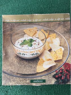 Chips and dip set