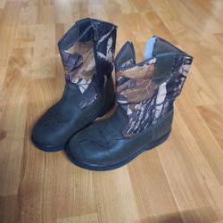 KIDS' TOUR IN DARK BROWN/CAMO

