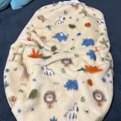 Baby Swaddle Warm Material New Still Attached To Hanger