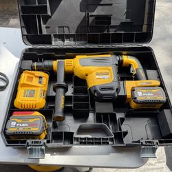 📌DEWALT FLEXVOLT 60V MAX Cordless Brushless 1-3/4 in. SDS MAX Rotary Hammer and (2) FLEXVOLT 9. 0Ah Batteries)👉PRECIO FIRME NO MENOS👉$735