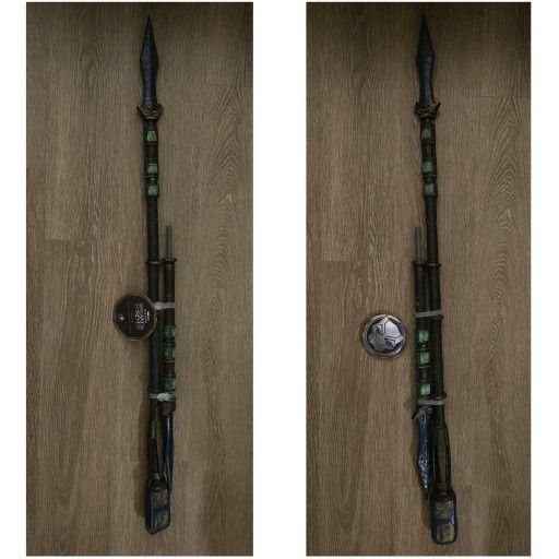 BLACK PANTHER: WAKANDA FOREVER DISNEY STORE EXCLUSIVE NAMOR SPEAR *HALLOWEEN*