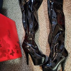 Pleaser Boots Size 7