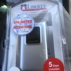 New liberty mobile phone with service