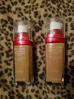2 New Revlon Age Defying Makeup