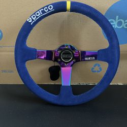 350mm Sparco Steering Wheel 