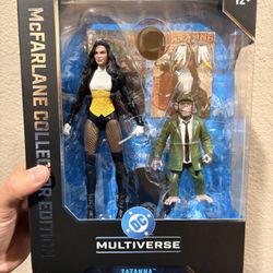 DC Mcfarlane Multiverse Collector Edition #53 DC Classic Zatanna Detective Chimp
