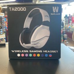 Wireless Gaming Headset TA2000 RGB Style New