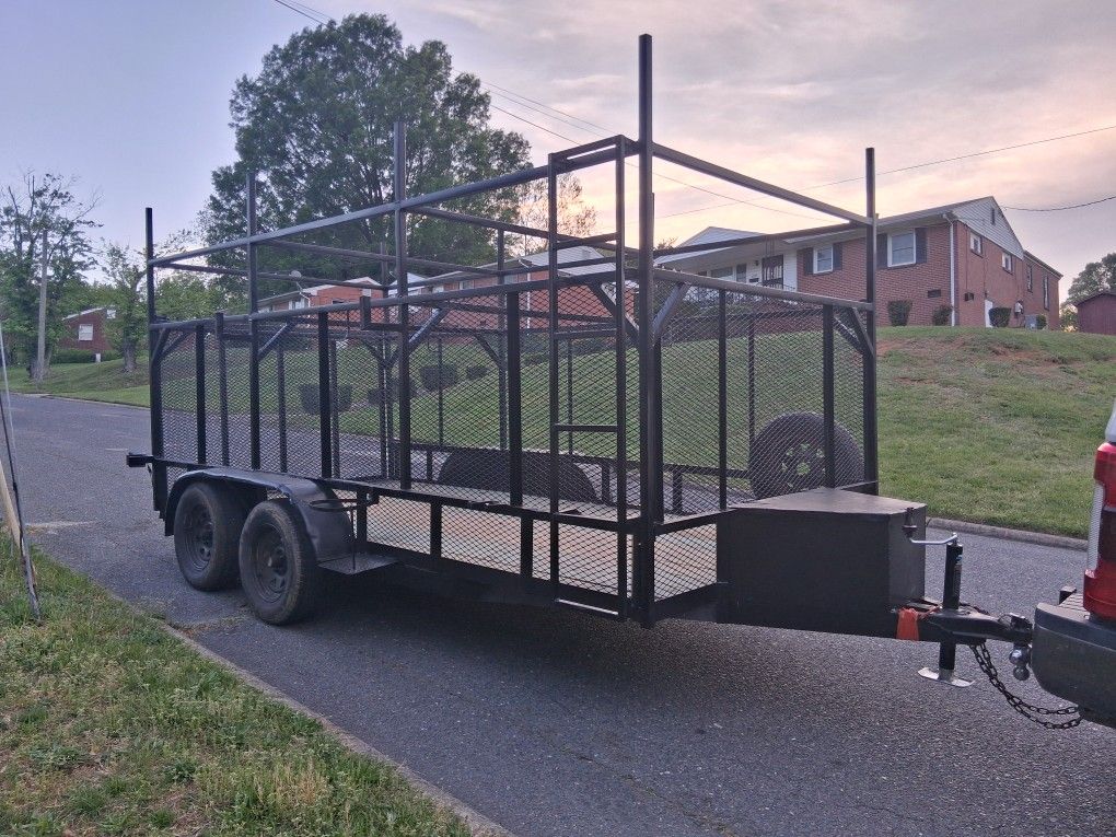 Siding Utility Trailer