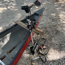 Canoe And Trolling Motor