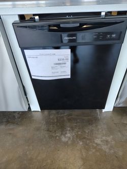 Frigidaire black dishwasher