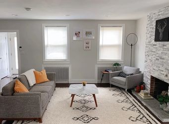 Article Vena Square Coffee Table - Solid Wood & Solid White Marble