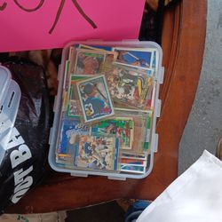 Baseball Cards And Football Cards