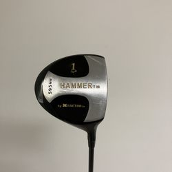 X Factor Hammer 595mm Driver 10° Graphite Shaft RH golf club 1 wood 10 x-factor factor