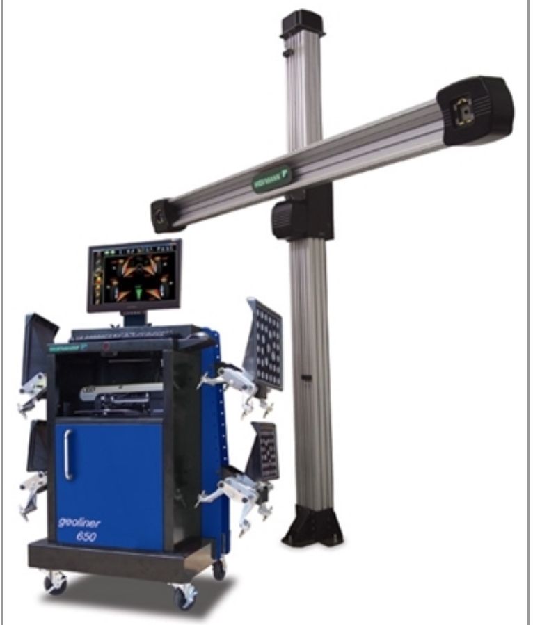Hofmann Geoliner 650 Imaging Alignment System