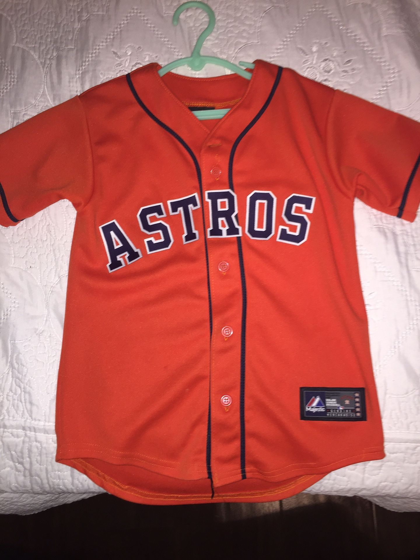 Kids astros clearance jersey