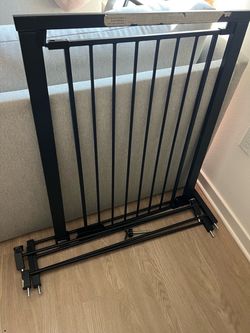 Cumbar safety gate adjustable and extra tall height